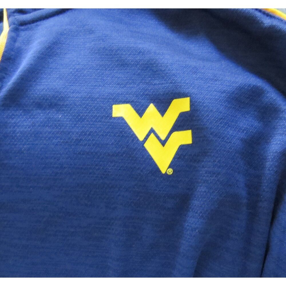 Colosseum Men's West Virginia Mountaineers Cameron 1/4 Zip Windshirt  XL EUC - Picture 3 of 10